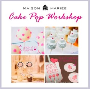 Cake Pop Workshop Maison Mariee