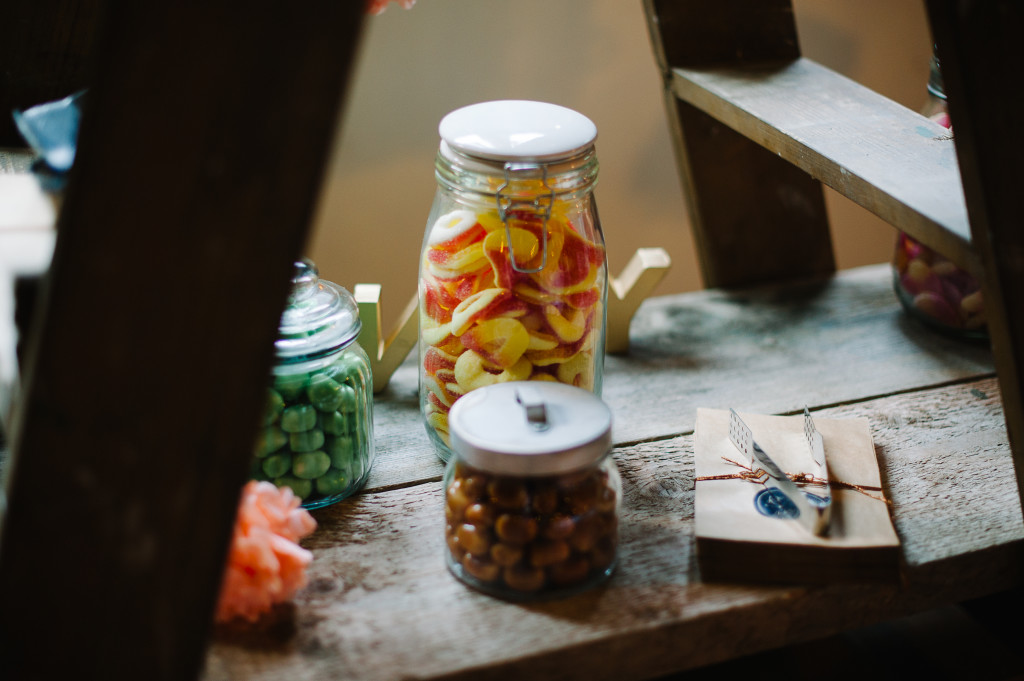 Candy Bar rustic chic